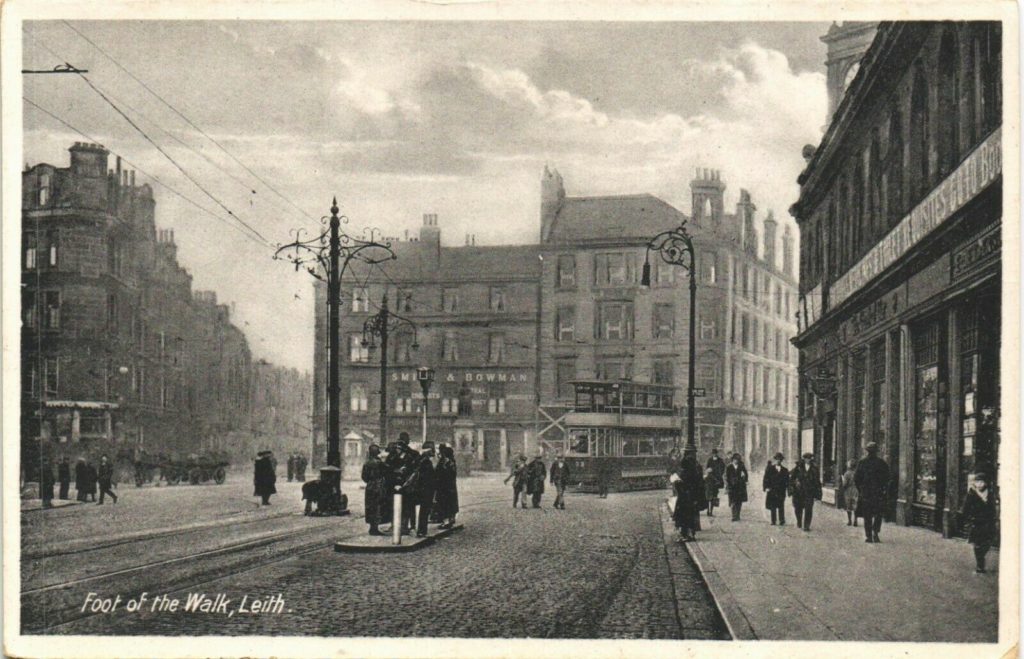 Foot Of Leith Walk Around 1900